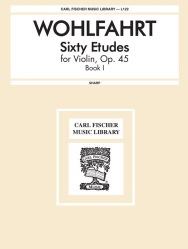 60 Etudes, Op. 45, Book 1 - Violin