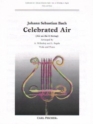 Celebrated Air - Viola and Piano