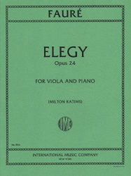Elegie, Op. 24 - Viola and Piano