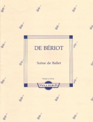 Scene de Ballet, Op. 120 - Viola and Piano