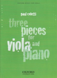 3 Pieces for Viola and Piano