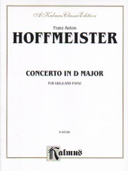 Concerto in D major - Viola and Piano