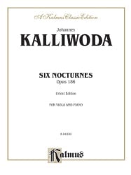 6 Nocturnes, Op. 186 - Viola and Piano