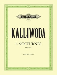 6 Nocturnes, Op. 186 - Viola and Piano