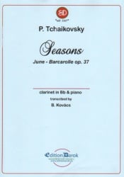 Seasons: June, Barcarolle Op. 37 - Clarinet and Piano