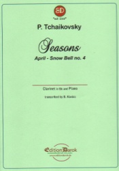 Seasons: April, Snow Bell No. 4 - Clarinet and Piano