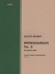 Improvisation No. 3 - Piano