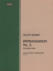 Improvisation No. 3 - Piano