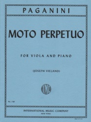 Moto Perpetuo - Viola and Piano