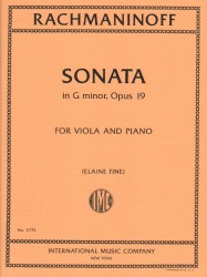 Sonata in G minor, Op.19 - Viola and Piano