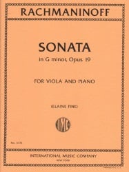 Sonata in G minor, Op.19 - Viola and Piano