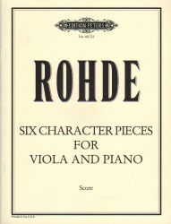 6 Character Pieces - Viola and Piano
