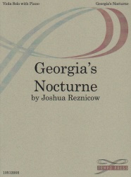 Georgia's Nocturne - Viola and Piano