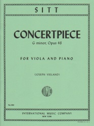 Concertpiece in G minor, Op. 46 - Viola and Piano