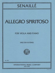 Allegro Spiritoso - Viola and Piano