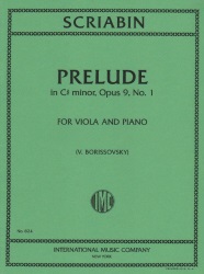 Prelude in C-sharp minor, Op. 9 No. 1 - Viola and Piano