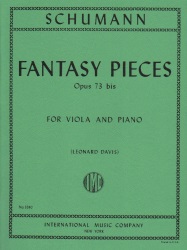 Fantasy Pieces, Op. 73b - Viola and Piano