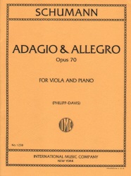 Adagio and Allegro, Op. 70 (Originally for Horn) - Viola and Piano