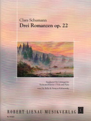 3 Romances, Op. 22 - Viola and Piano