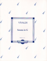 Sonata in G Major - Viola and Piano