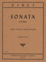 Sonata in D Major - Viola and Piano