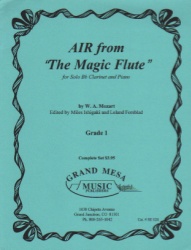 Air from "The Magic Flute" - Clarinet and Piano