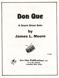 Don Que - Snare Drum Unaccompanied