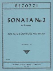 Sonata No. 2 in B-flat Major - Alto Sax and Piano