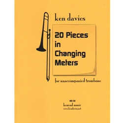 20 Pieces in Changing Meters - Trombone Unaccompanied
