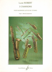 3 Chansons - Alto Sax and Piano