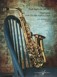 Fantaisie sur un Air Napolitain - Alto Sax and Piano