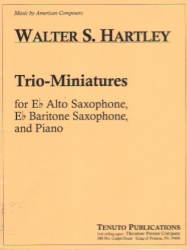 Trio-Miniatures - Sax Duet AB and Piano