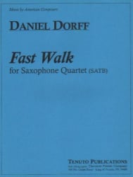 Fast Walk - Sax Quartet SATB