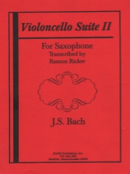 Violoncello Suite No. 2 - Sax Unaccompanied