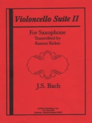 Violoncello Suite No. 2 - Sax Unaccompanied