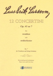 Concertino, Op. 45, No. 7 - Trombone and Piano