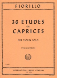 36 Etudes or Caprices - Violin