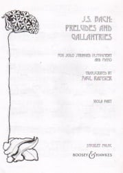 Preludes and Gallantries for Stringed Instrument and Piano - Viola Part