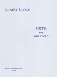 Suite - Viola Unaccompanied