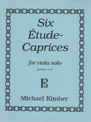 6 Etude-Caprices - Viola Unaccompanied