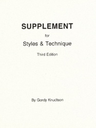 Supplement for Styles and Technique - Snare Drum Method