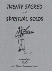 20 Sacred and Spiritual Solos - Viola and Piano