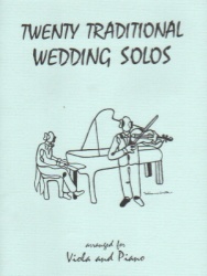 20 Traditional Wedding Solos - Viola and Piano