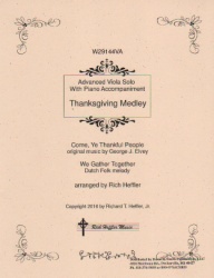 Thanksgiving Medley - Viola and Piano