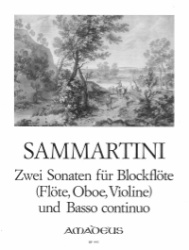 2 Sonatas - Oboe (or Flute, Violin, or Recorder) and Basso Continuo
