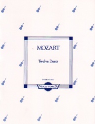 12 Duets, K. 487 - Viola Duet