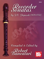 Recorder Sonatas - Recorder Unaccompanied