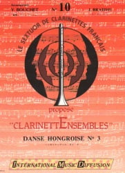 Hungarian Dance No. 3 - Clarinet Choir