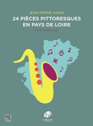 24 Pieces Pittoresques en Pays de Loire - Saxophone Unaccompanied