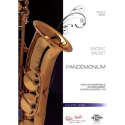 Pandemonium for Alto Saxophone and Rythmic Ensemble
